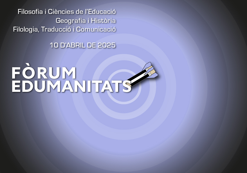 Imagen gráfica del Foro EDUMANIDADES 2025.